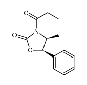 (4S,5R)-4-Methyl-5-phenyl-3-propionyl-2-oxazolidinone Structure