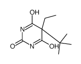 5-(1,1-Dimethylethyl)-5-ethylbarbituric acid结构式