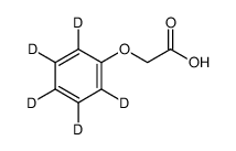 Phenoxyacetic acid-d5 Structure