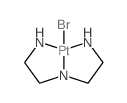 Platinum(1+),[N-(2-aminoethyl)-1,2-ethanediamine-N,N',N'']bromo-, bromide, (SP-4-2)- (9CI) Structure
