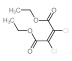 2-Butenedioicacid, 2,3-dichloro-, diethyl ester, (Z)- (9CI)结构式