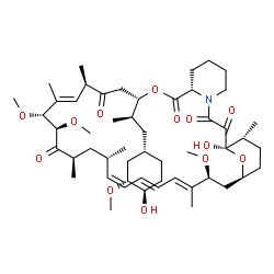 28-O-甲基-雷帕霉素结构式