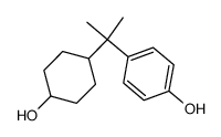 4,4'-isopropylidenedicyclohexanol Structure