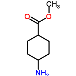 Cyclohexanecarboxylic acid, 4-amino-, methyl ester (9CI) Structure