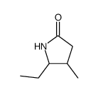 5-ethyl-4-methylpyrrolidin-2-one Structure
