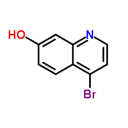 4-溴-7-羟基喹啉结构式
