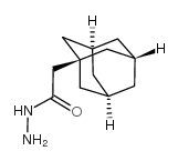 2-(1-金刚烷)乙酰肼结构式
