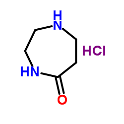 1,4-二氮杂-5-环庚酮盐酸盐结构式