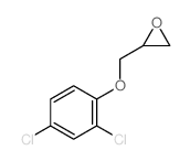 Oxirane,2-[(2,4-dichlorophenoxy)methyl]-结构式