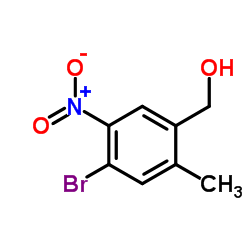 (4-Bromo-2-methyl-5-nitrophenyl)methanol Structure