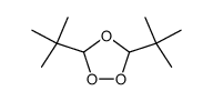 3,5-di-tert-butyl-[1,2,4]trioxolane结构式