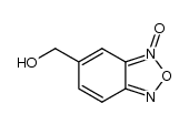 2,1,3-Benzoxadiazole-5-methanol,3-oxide结构式