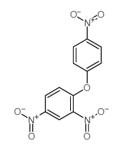 Benzene,2,4-dinitro-1-(4-nitrophenoxy)-结构式