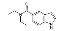 indole-5-carboxylic acid diethylamide结构式