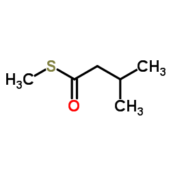 异戊酸甲硫醇酯结构式