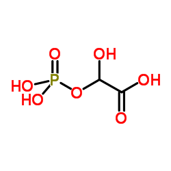 Hydroxy(phosphonooxy)acetic acid Structure