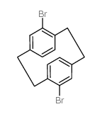 Racemic-4,12-二溴[2.2]二聚对二甲苯结构式