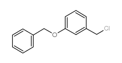 1-(苄氧基)-3-(氯甲基)苯结构式
