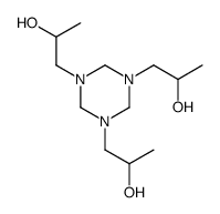 alpha,alpha',alpha''-trimethyl-1,3,5-triazine-1,3,5(2H,4H,6H)-triethanol structure