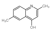 2,6-二甲基-4-羟基喹啉结构式