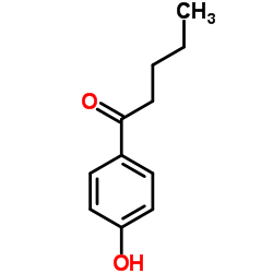 4'-Hydroxyvalerophenone structure