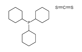 Tricyclohexylphosphine Carbon Disulfide结构式