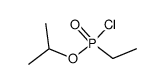 ethyl-phosphonic acid-chloride isopropyl ester Structure