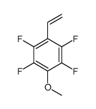 1,2,4,5-Tetrafluoro-3-methoxy-6-vinylbenzene Structure