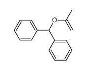 Diphenylmethyl isopropenyl ether Structure