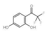 1-(2,4-二羟基苯基)-2,2,2-三氟乙酮结构式