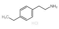 4-Ethylbenzeneethanamine hydrochloride Structure
