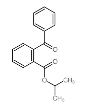 Benzoic acid,2-benzoyl-, 1-methylethyl ester Structure