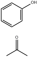 2-Acetone, condensation product with phenol Structure