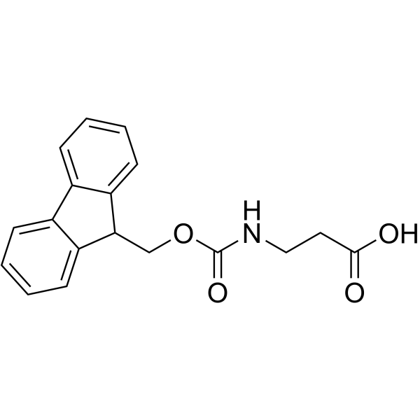 Fmoc-beta-丙氨酸结构式