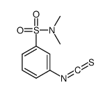 3-异硫氰酸基-N,N-二甲基苯磺酰胺结构式