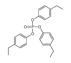 tris(4-ethylphenyl) phosphate structure