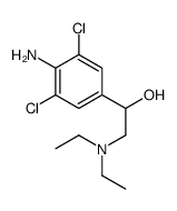 1-(4-amino-3,5-dichlorophenyl)-2-(diethylamino)ethanol Structure