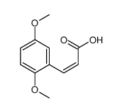 (2E)-3-(2,5-DIMETHOXYPHENYL)-2-PROPENOIC ACID Structure