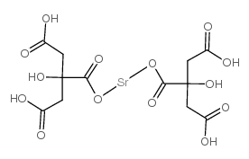 檸檬酸鍶结构式