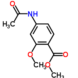 Methyl 4-acetamido-2-methoxybenzoate Structure