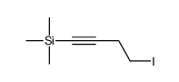 4-iodobut-1-ynyl(trimethyl)silane Structure