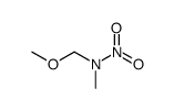 N-(methoxymethyl)-N-methylnitramide结构式