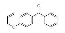 4-(烯丙氧基)二苯甲酮结构式