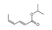 propan-2-yl hexa-2,4-dienoate Structure