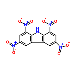 1,3,6,8-Tetranitro-9H-carbazole structure