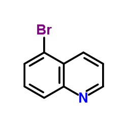 5-溴喹啉结构式