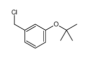 1-(chloromethyl)-3-[(2-methylpropan-2-yl)oxy]benzene结构式