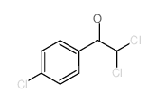 2,2-Dichloro-1-(4-chlorophenyl)ethanone Structure