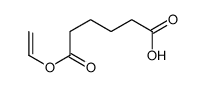 6-ethenoxy-6-oxohexanoic acid Structure