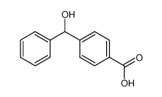 4-(phenyl(hydroxy)methyl)-benzoic acid结构式